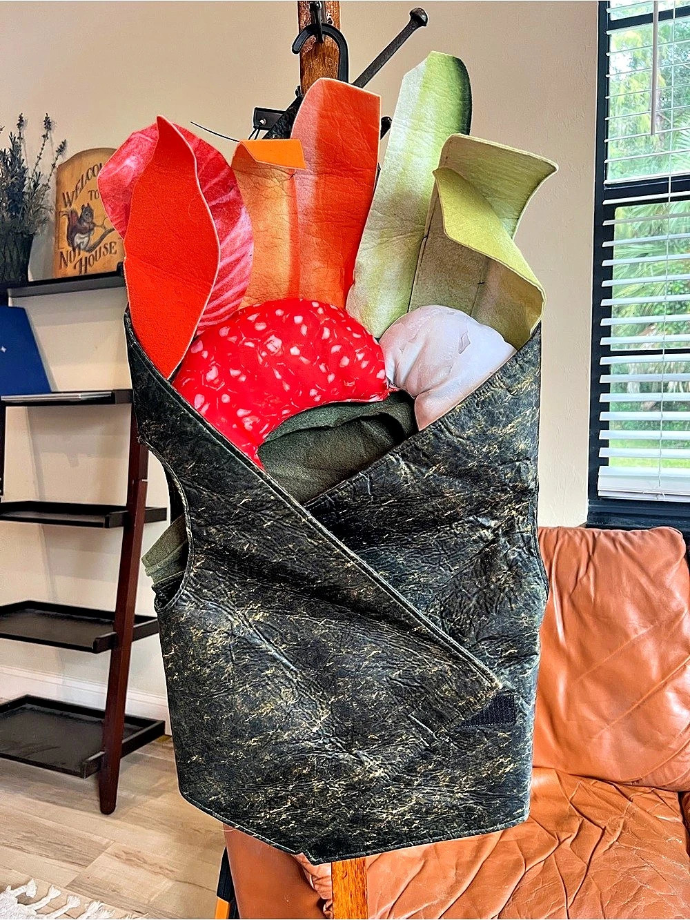 Adult Sushi Roll Halloween Costume Oversized Vest OSFM Hyde and Eek Boutique
